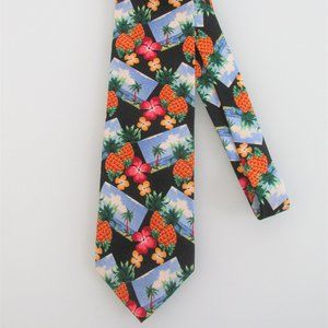 G.J. Cahanahana Men's Silk Tie